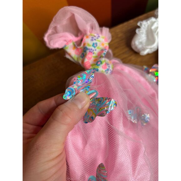 1990s vintage Barbie ball gown dresses wedding clothes collectable - Picture 3 of 7
